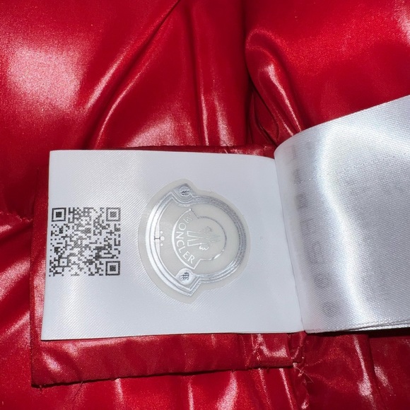 Moncler Maire red puffer coat size 0 - Picture 7 of 13